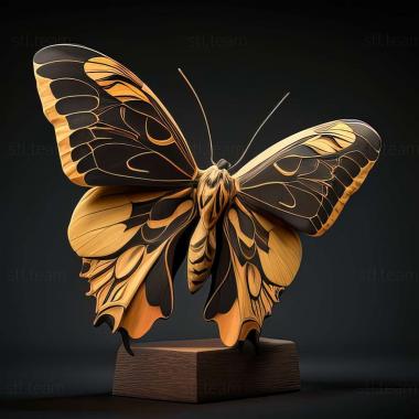 3D модель Ornithoptera эуфорион (STL)